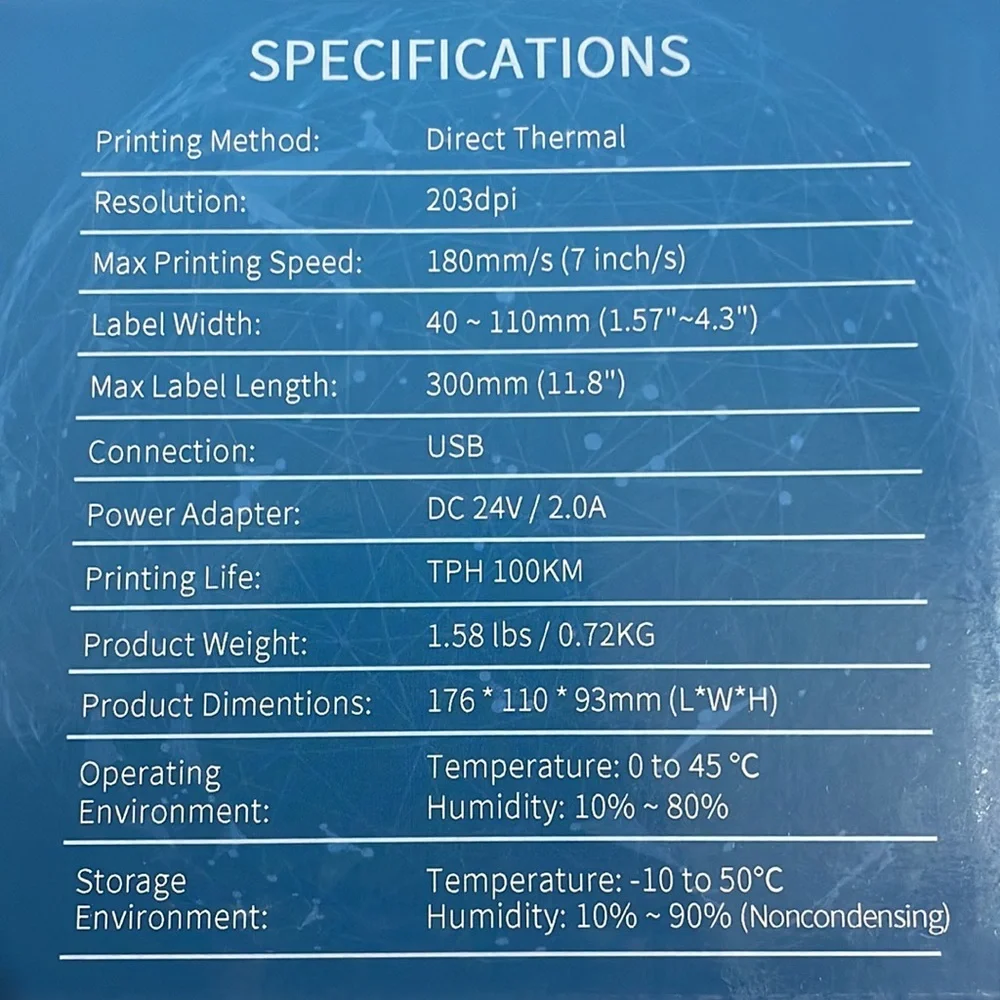 Label printer - Picture 4 of 5